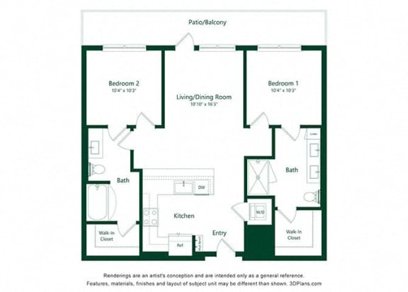 this is the floor plan for the apartment