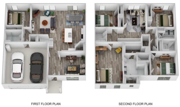 2 bedroom floor plan  the residences at sawmill estates apartments