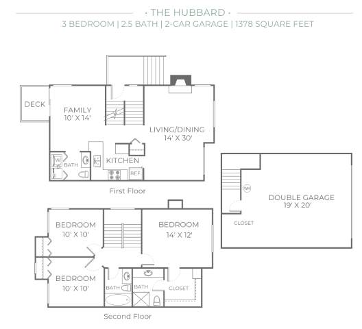 the hayden floor plan  3 bedrooms