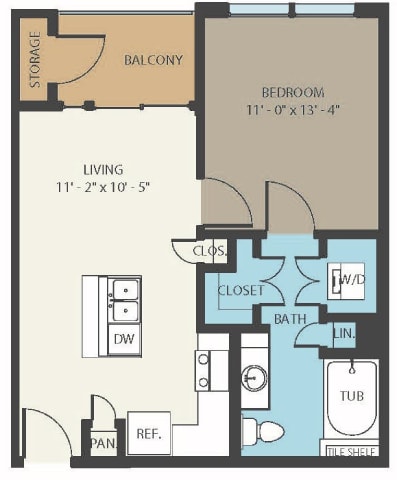 a blueprint of a floor plan of a house
