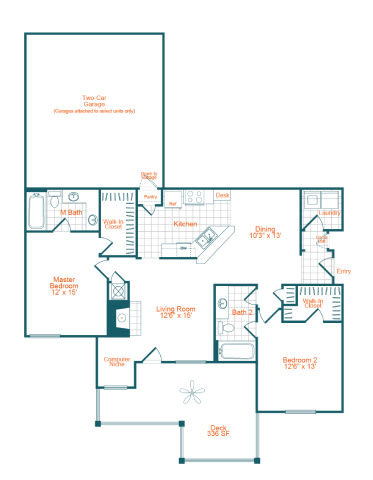 a blueprint of a floor plan of a house