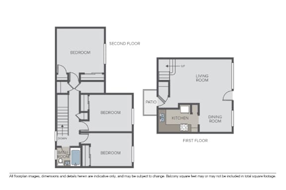 3Bed 1Bath-B at Hillsdale Garden Apartments, San Mateo, CA