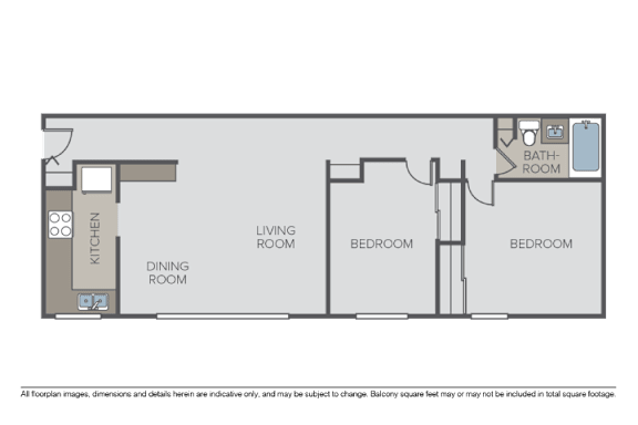 2Bed 1Bath at Hillsdale Garden Apartments, San Mateo