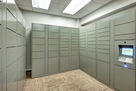 Package Locker at The Pacifica Apartments, Tacoma, WA, 98409