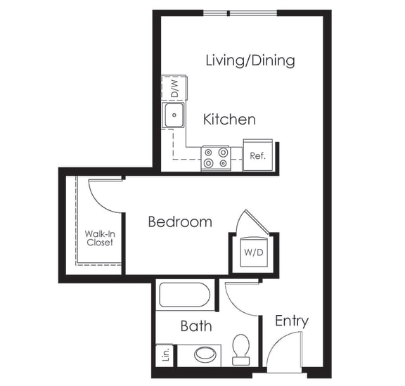 A8 one bedroom one bathroom