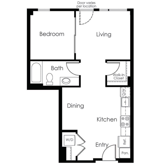 B1a one bedroom one bathroom