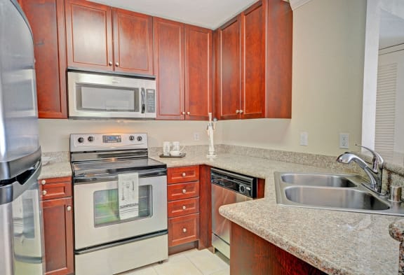 Kitchen at Central Park, La Mesa California
