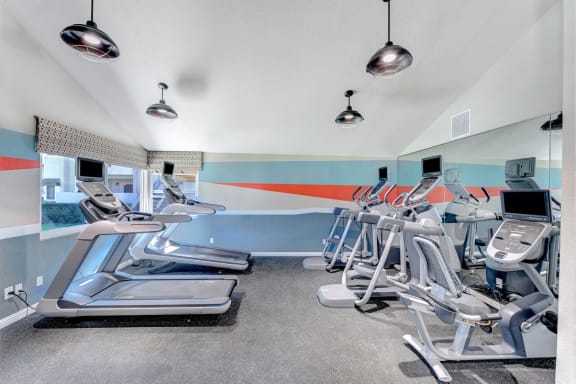 Fitness Center area at Adagio, La Mesa, California