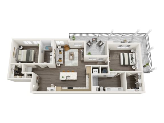 a floor plan of a large office building