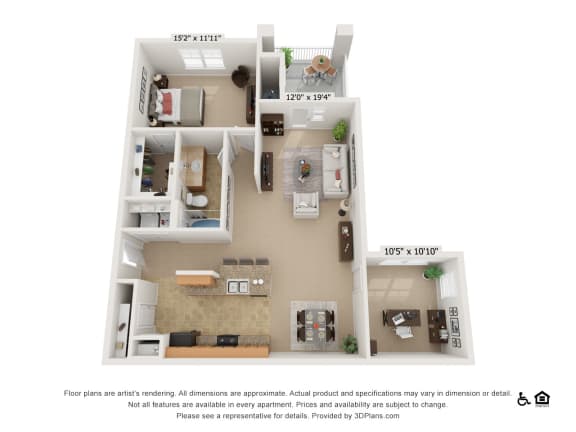 Floor Plan  this is a 3d floor plan of a 2100 sq ft house