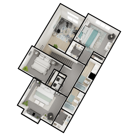 Floor Plan  Timberline Floor 2 Floorplan at Fossil Cove, Pleasant Grove, UT, 84062