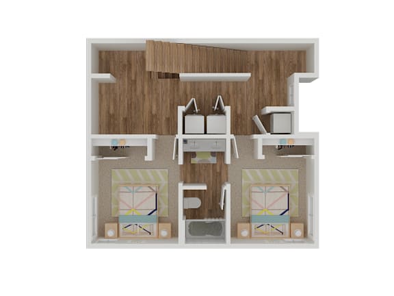 Floor Plan  Townhome unit