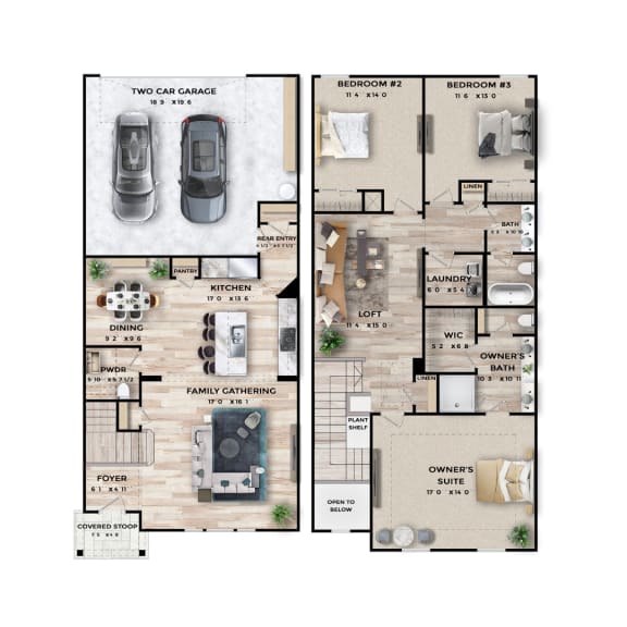Cambridge Floorplan