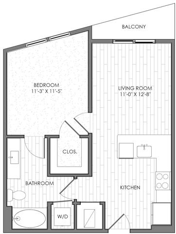 a blueprint of a floor plan of a house