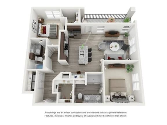 Floor Plan  a floor plan of a house with a bedroom and a living room