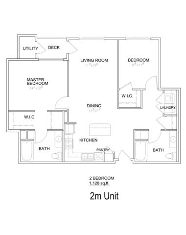 Aberdeen Floor Plan Aberdeen Floor Plan at 644 City Station, Salt Lake City, UT, 84116