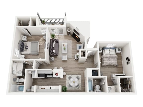 Floor Plan  a 2100 sq ft floor plan with a bedroom and a living room