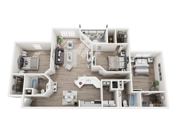 Floor Plan  a 1 bedroom floor plan  395