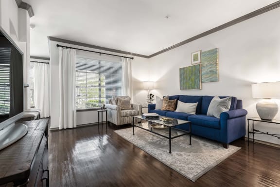 Spacious Living Room at Villas at Stone Oak Ranch, Austin, 78727