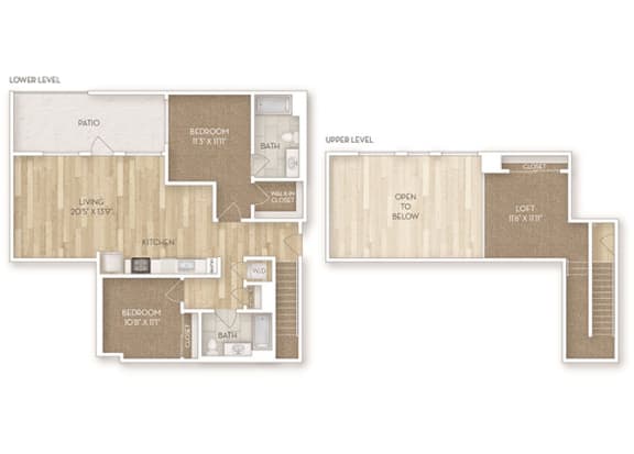 Two bedroom Two bathroom
