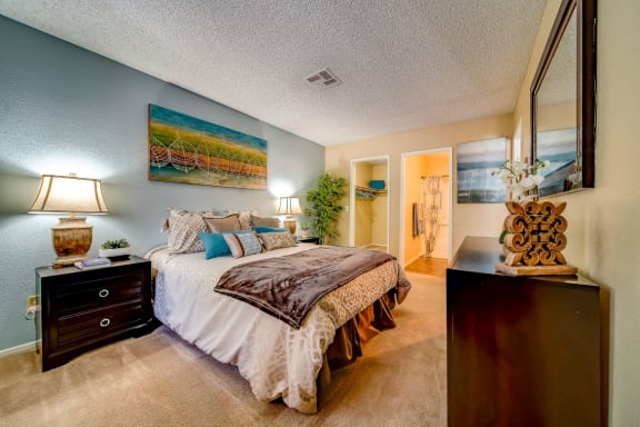 Gorgeous Bedroom at Playa Vista Apartments, Pacifica SD Management, Las Vegas, NV