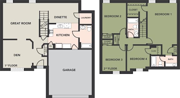 Floor Plans of Elim Estates in Columbus OH