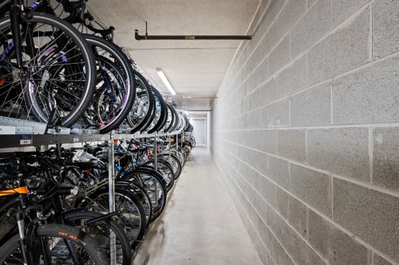 Bike Storage at Shoreham and Tides in Chicago, IL