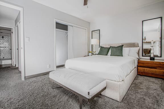 Plush Bedroom Carpeting at MALA GROVE Apartments, Waipahu