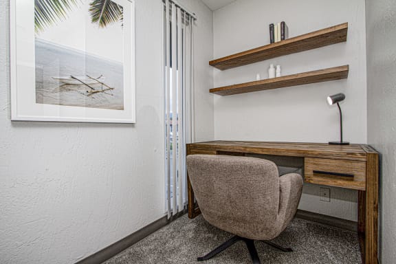 Work-From-Home Space at Mala Grove Townhomes in Waipahu, HI