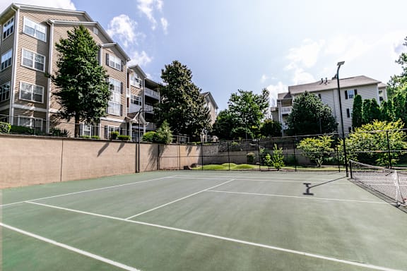 Tennis Court at Willowest in Vinings, Atlanta, 30339