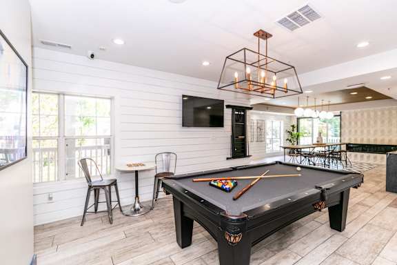 Billiards Room at Willowest in Vinings, Atlanta, 30339