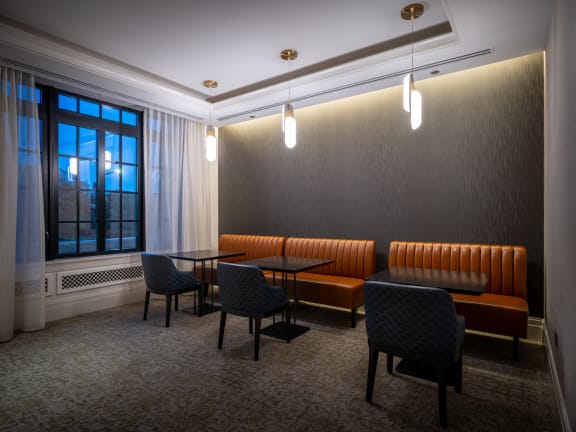 Co-Working Space at the Belden Stratford in Chicago, IL 60614