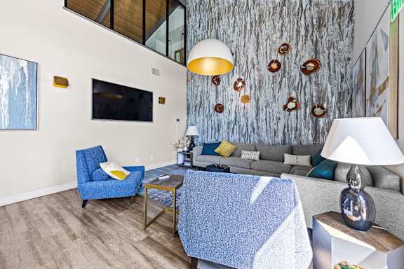 Sitting Area in the Clubhouse at Veranda La Mesa in La Mesa, CA 91942