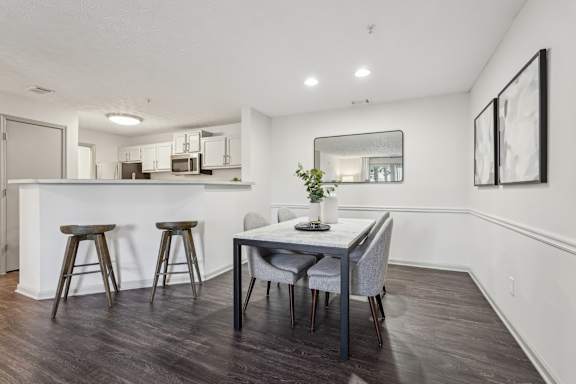 Dining Room Space at Gwinnett Pointe Apartments in Norcross, GA 30093