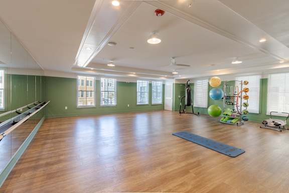 Yoga and Barre Studio at The Merchant Apartments in Charleston, SC 29403
