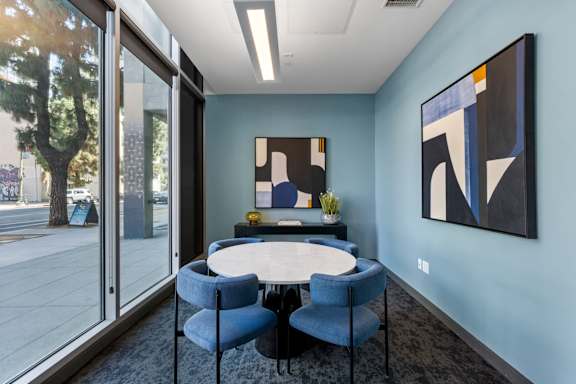 Remote Work Space at G12 Apartments in Los Angeles, CA 90015