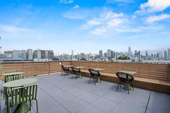 Rooftop Lounge at L Seven Apartments in San Francisco, CA 94103