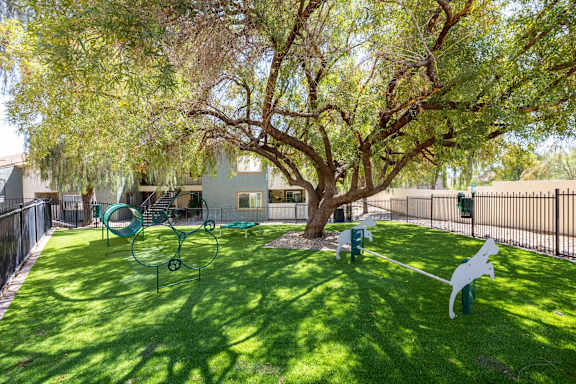 Onsite Dog Park at Sunset Winds Apartments in Henderson, NV 89014