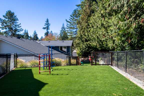 Onsite Dog Park at Brackett Apartments in Edmonds, WA 98020