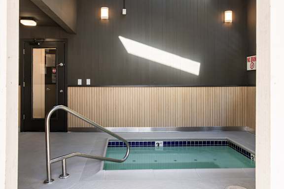 Indoor Jacuzzi at Brackett Apartments in Edmonds, WA 98020