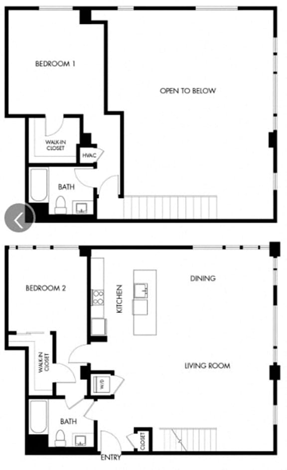 2 bed 2 bath B at G12, Los Angeles, California