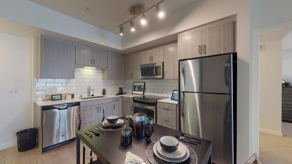 Stainless Steel Appliances at Olive DTLA, Los Angeles, California