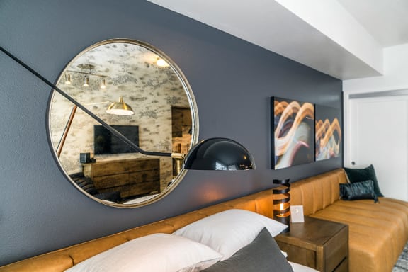 Living Area Interior at Olive DTLA, Los Angeles, CA, 90015
