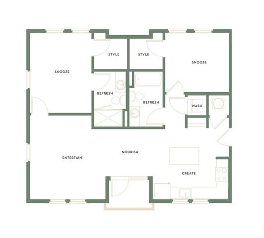 2 bed 2 bath | 1,028  Sq. Ft. at The Merchant Apartments, South Carolina 29403