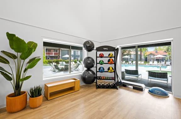 Yoga Studio at Citrine Hills, Ontario, CA, 91761