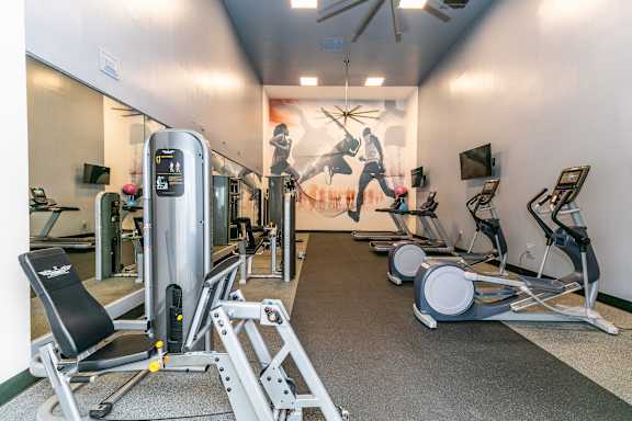the gym at briarcliff apartments at Briarcliff Apartments, Atlanta, GA