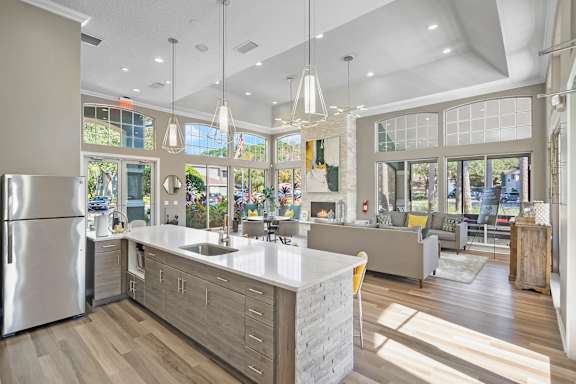 Clubroom Kitchen at Country Club Lakes, Jacksonville, FL, 32224