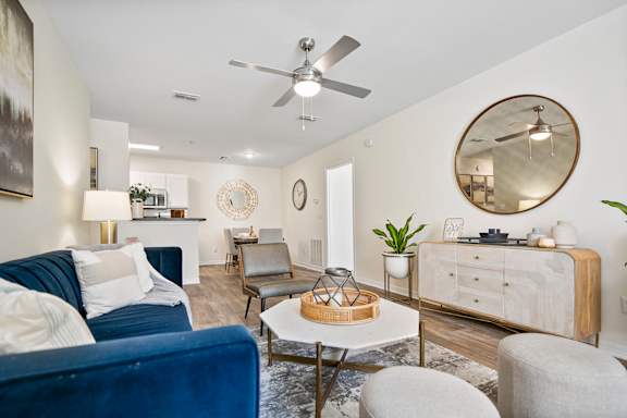Living Room With Kitchen at Country Club Lakes, Jacksonville, 32224