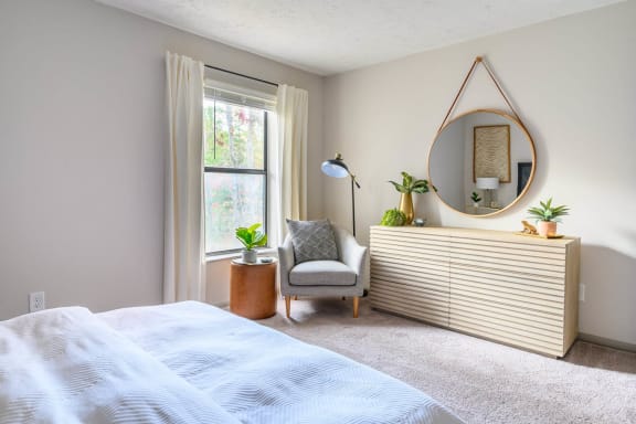 Gorgeous Bedroom at Atria at Crabtree Valley, North Carolina
