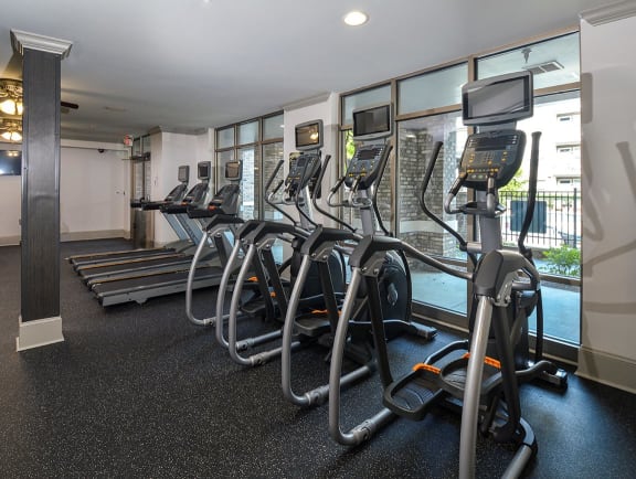 group fitness center | The Tribute Apartments in Raleigh, NC